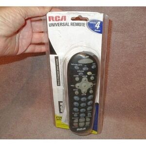 RCA Universal Remote Control 4 Device TV DVD VCR Cable Satellite 412BN Backlit